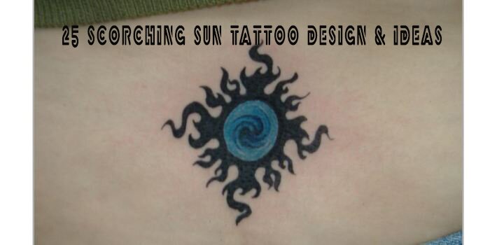 25 Scorching Sun Tattoo Design & Ideas