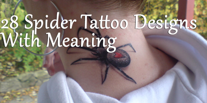 28 Spider Tattoo Designs With Meaning