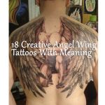 18 Creative Angel Wing Tattoos With Meaning