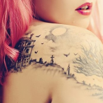 18 Shoulder Tattoos For Women