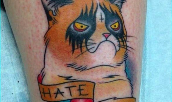 20 Cat Tattoo Design