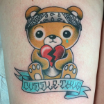 12 Lovable Teddy Bear Tattoos