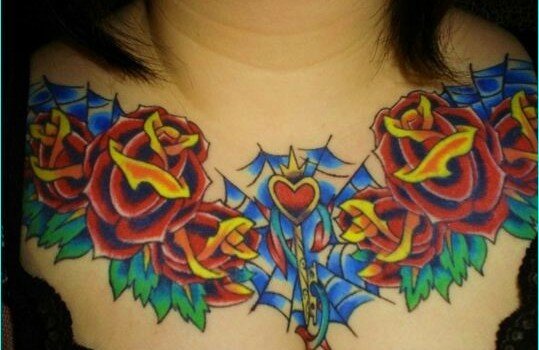 25 Awesome Rose Heart Tattoos