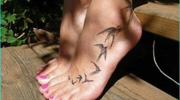 Flying Sparrow Tattoo 15